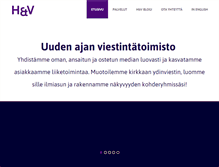 Tablet Screenshot of harkonsalovesa.fi